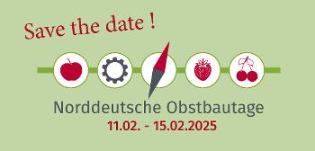 Save the date: Norddeutsche Obstbautage 2025